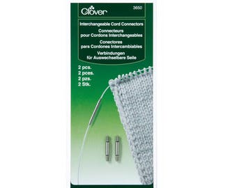 Takumi Cord Connectors for Interchangeable Knitting Needles.