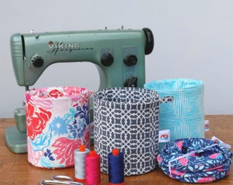 Fat Quarter Pop-Up Bucket Kit. Extra refills available.