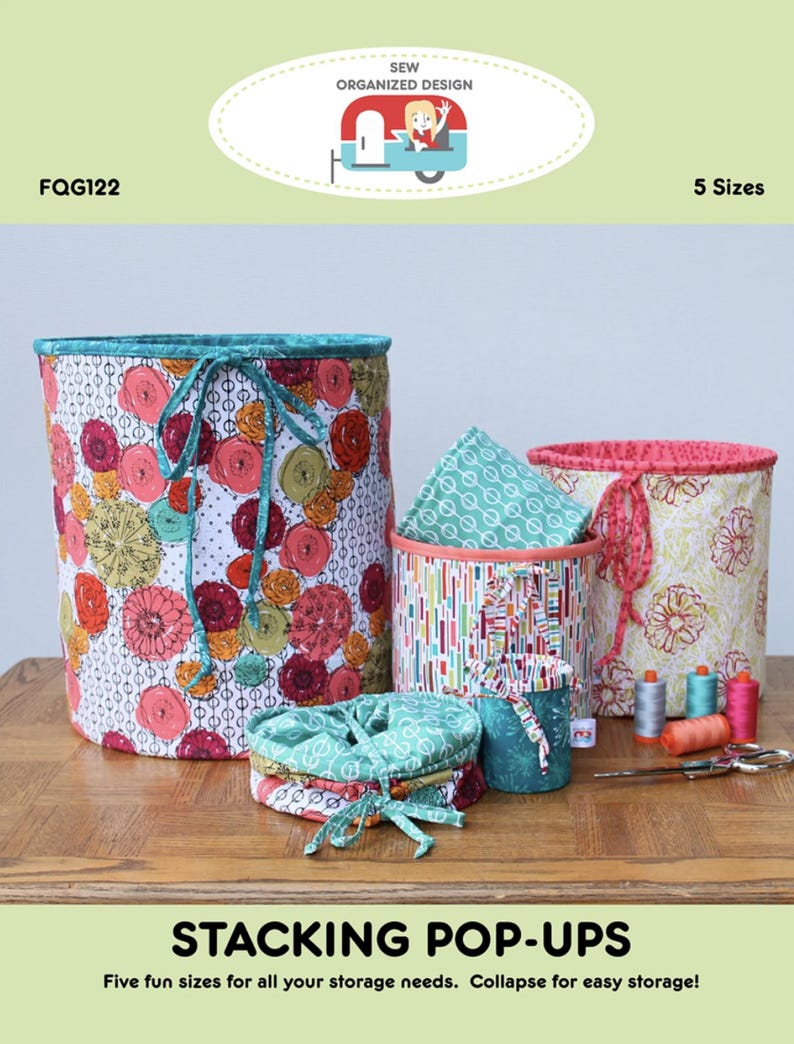 Stacking Pop Ups Pattern and 5 sizes of Pop Up Springs image 1