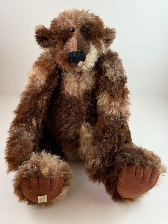 Vintage Deans Bear Jill Baxter design JB Scruff Large 21-inch