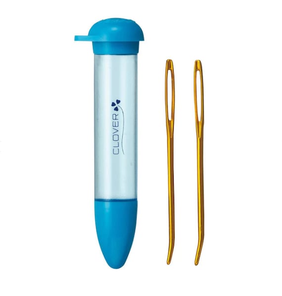 Clover Chibi Darning Needles, Jumbo Size, Package of 2, with case