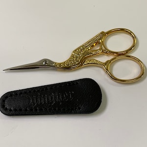 Gingher stork scissors, a classic design, must have!