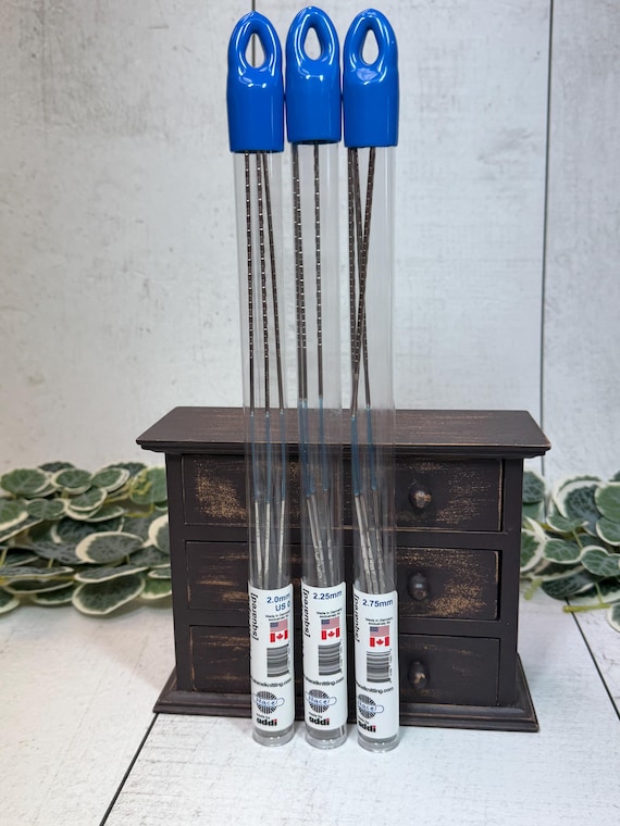 New to our shop! Addi Flexiflips (SQUARED), set of 3 needles (11.5" length)