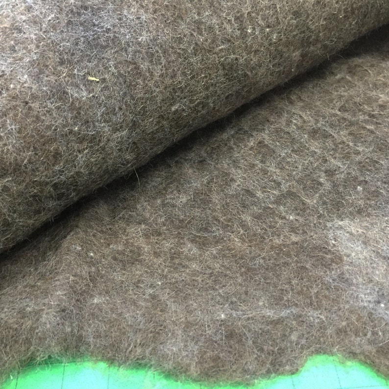 A 36 X 42 Piece of 100 Alpaca Thick Felt Batting Etsy