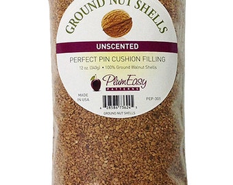 Unscented Ground Walnut Shells for pincushions or neck roll filling.