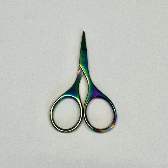 Tooltron snippers, 2.5", rainbow finish