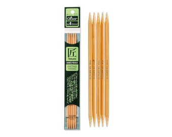 Takumi 7&quot; Double Pointed Knitting Needles. Set of 5 needles. Choose your size!