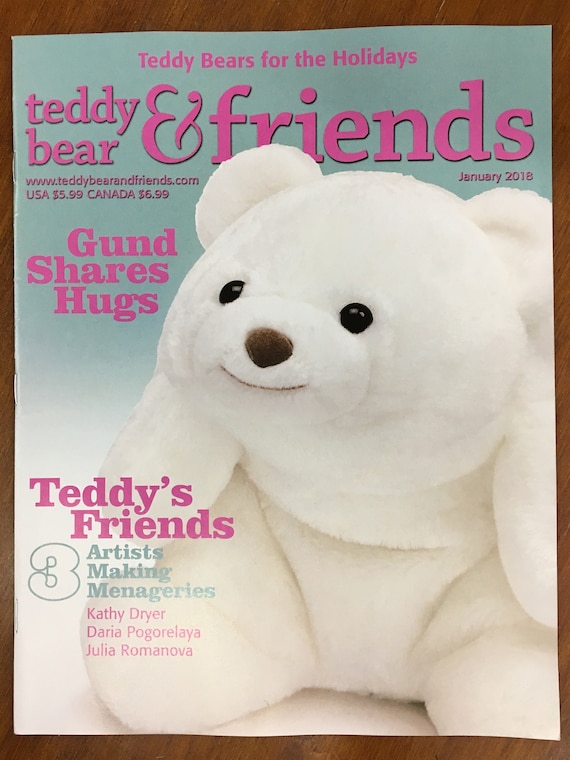 Teddy Bear and Friends Magazine January 2018 Issue