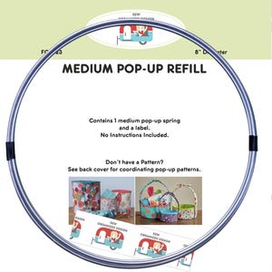 Stacking Pop Ups Pattern and 5 sizes of Pop Up Springs image 5