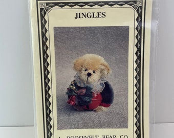 Vintage Pattern Jingles Bear from A Roosevelt Bear Co.