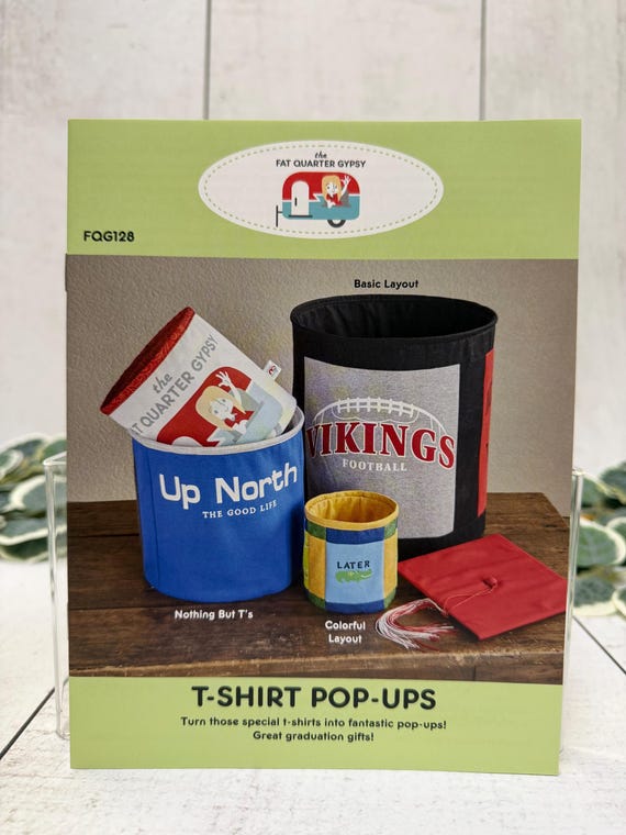 T Shirt Pop Ups Pattern only