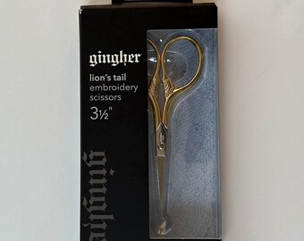 Gingher Lion's Tail Embroidery Scissors