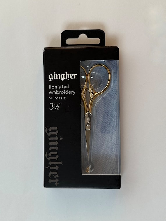 Gingher Lion's Tail scissors, a new classic design!