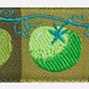 7/8-inch Woven Jacquard Ribbon, Green Tomatoes - Etsy