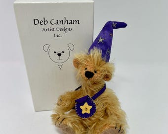 Vintage Deb Canham Artist Designs 2004 Bad Hair Day Collection Bear Tricky