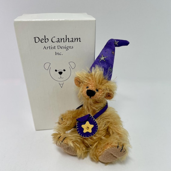 Vintage Deb Canham Artist Designs 2004 Bad Hair Day Collection Bear Tricky