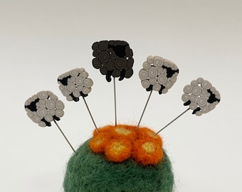 Just Another Button Company Just Pins One Black Sheep