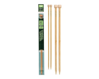 Takumi 9 & 10" Single Pointed Knitting Needles. Set of 2 needles. Choose your size!
