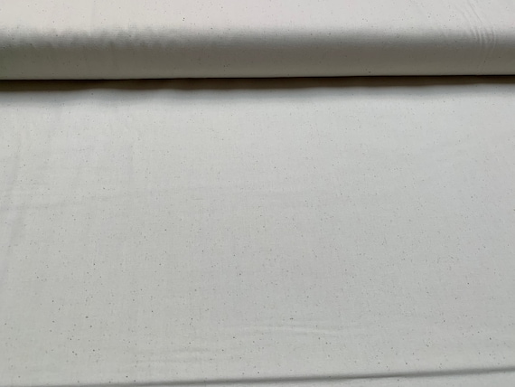 100 percent cotton fabric, unbleached muslin, 200 thread count. Quantity 1= fat quarter. Greater than 1 is a continuous cut.