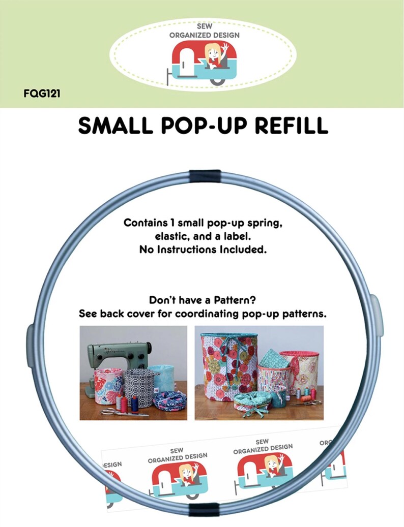 Stacking Pop Ups Pattern and 5 sizes of Pop Up Springs image 4