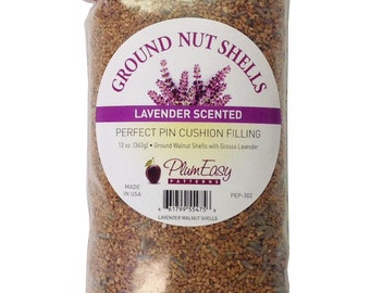 Lavender Infused Ground Walnut Shells for pincushions or neck roll filling.