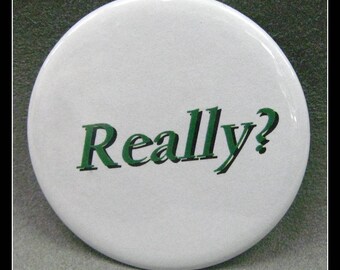 2 1/4" pinback button Pondering... I do this alot lately.