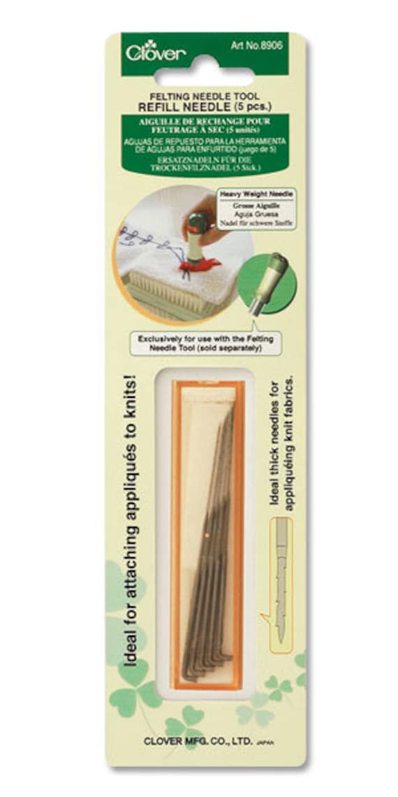 Clover Needle Felting Needles Heavy Weight