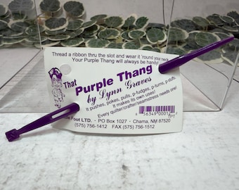 Das Original, die lila Thang, Drücker, Schürhaken, Füller