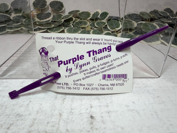 The Original That Purple Thang, pusher, poker, stuffer