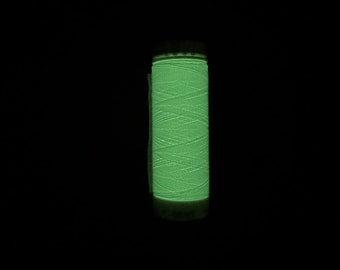 Mettler glow in the dark sewing and embroidery thread.