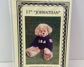 Vintage Pattern 17" bear Johnathan from A Roosevelt Bear Co.