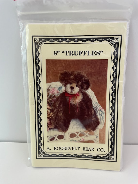 Vintage Pattern 8" Truffles from A Roosevelt Bear Co.