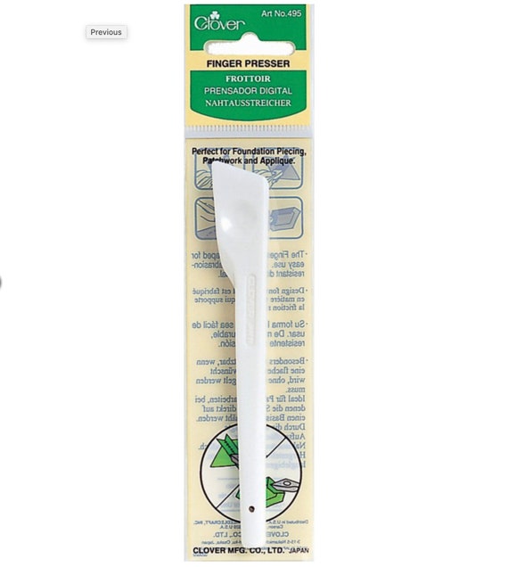 Clover Finger Presser, great for a multitude of uses.