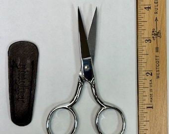 Gingher Embroidery Scissors, 4 inch, a strong and durable classic.