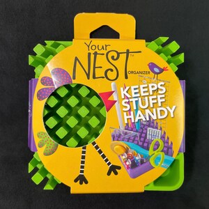 Your Nest Organizer Hummingbird Bright Green