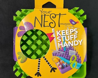 Your Nest Organizer Hummingbird Bright Green
