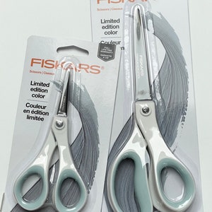 Set of two Fiskars Titanium, 5&quot; and 8&quot;, Sea Mist Limited Edition color