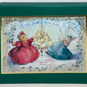 Vintage NABCO Muffy Vanderbear, Yule Jewel Ball, 2001