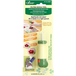 Clover Needle Felting Tool, five needle