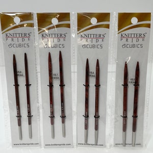 Knitters Pride Cubics Interchangeable Needles, choose your size.