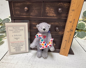 Vintage Deb Canham Artist Designs Blueberry
