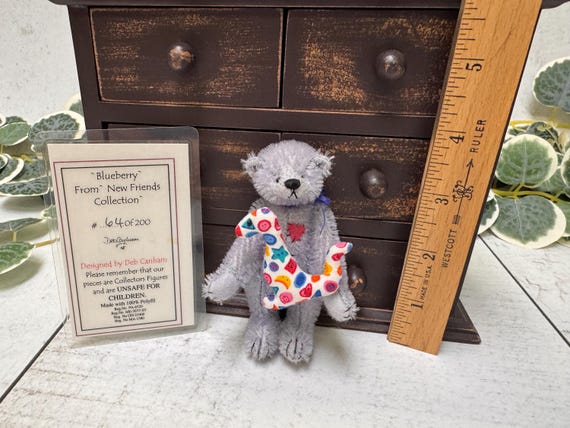 Vintage Deb Canham Artist Designs Blueberry