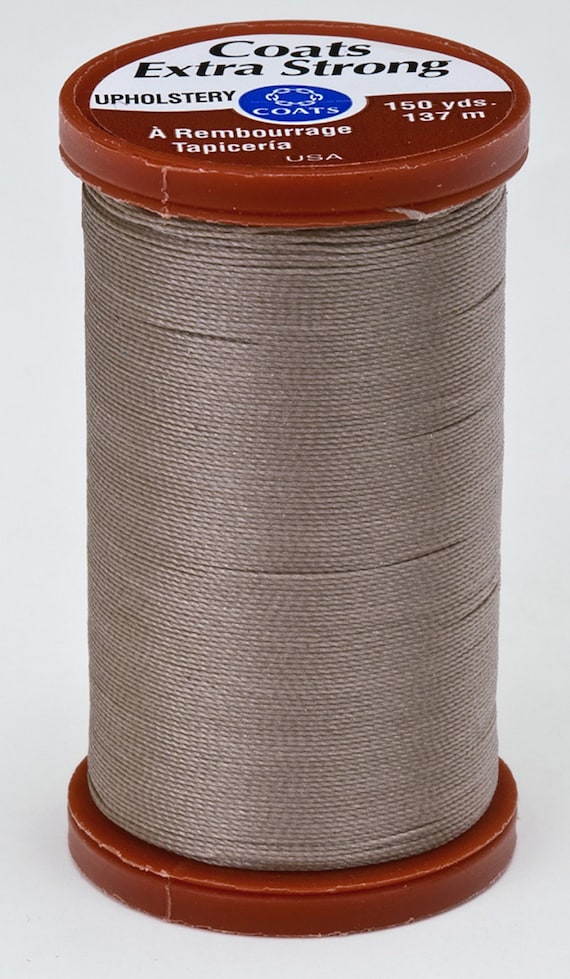Coats & Clarks Upholstery Thread, heavy duty, great for bear making. Color 8630 Driftwood