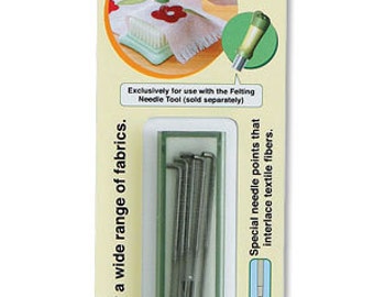Clover Needle Felting Needles Fine Weight