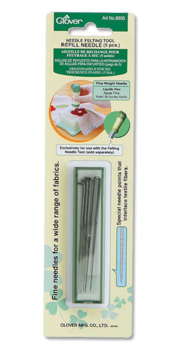 Clover Needle Felting Needles Fine Weight