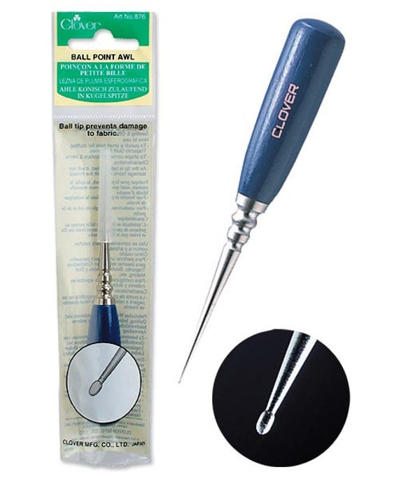 Clover Ball Point Awl, perfect for bear making and other fabric work.