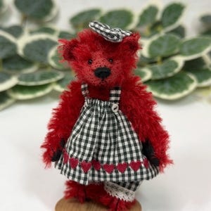 Vintage Deb Canham Artist Designs Ruby Red