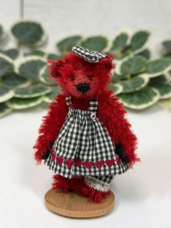 Vintage Deb Canham Artist Designs Ruby Red