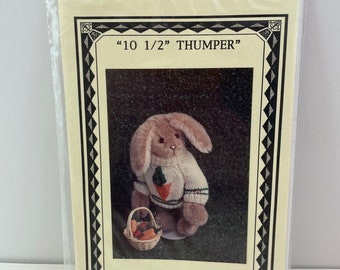 Vintage Pattern 10.5" Thumper from A Roosevelt Bear Co.