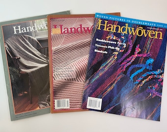 Handwoven Magazine, vintage, choose your issue.